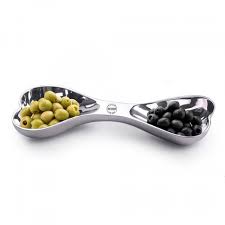 Stainless Steel Dual Candy Server (in gift box)
