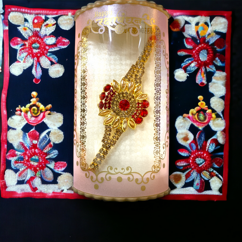 "Jeweled Elegance" Rakhi