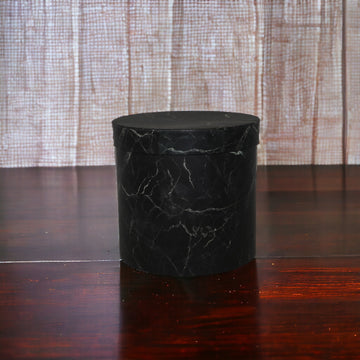 Round Marble Printed Hardpaper Gift Box