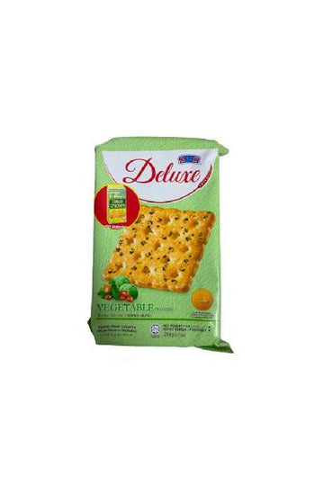 KERK DELUXE VEGETABLE CRACKERS 168G 7 SACHETS PACK