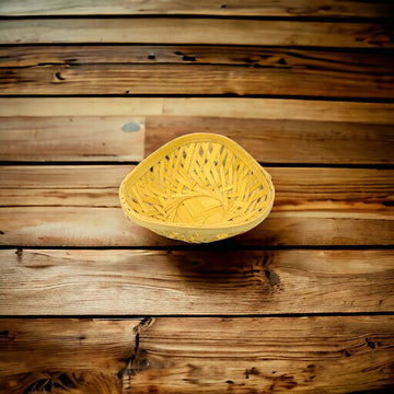 Traingle Shape Bamboo Basket