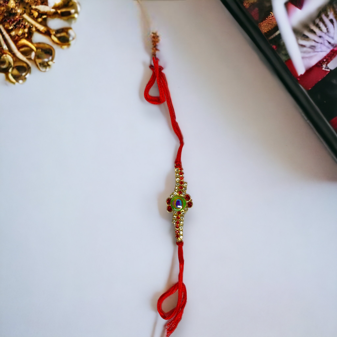 "Radiant Crystal" Rakhi