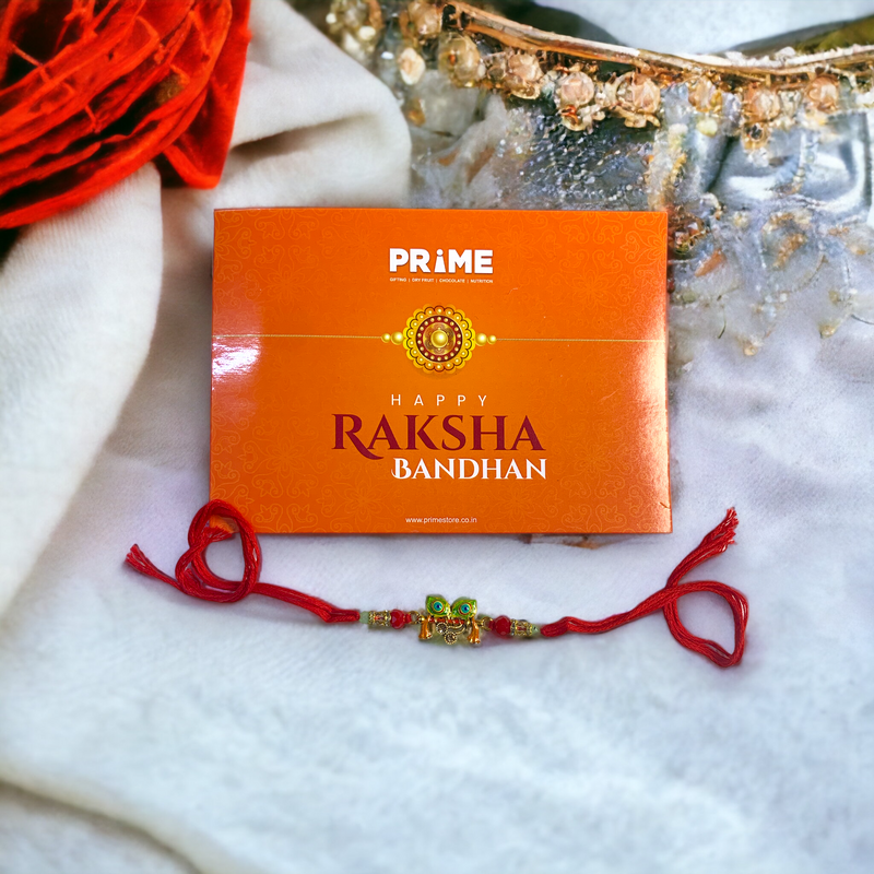Lord Krishna Morpankh Rakhi