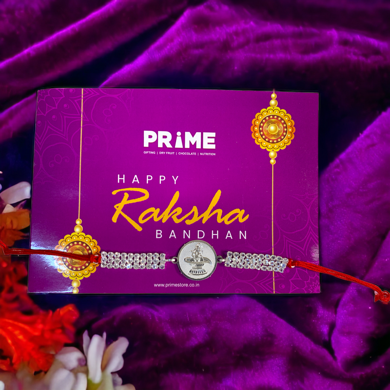 Lord Shiva Blessed Stone Rakhi