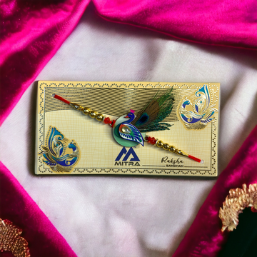 "Enchanting Peacock" Rakhi