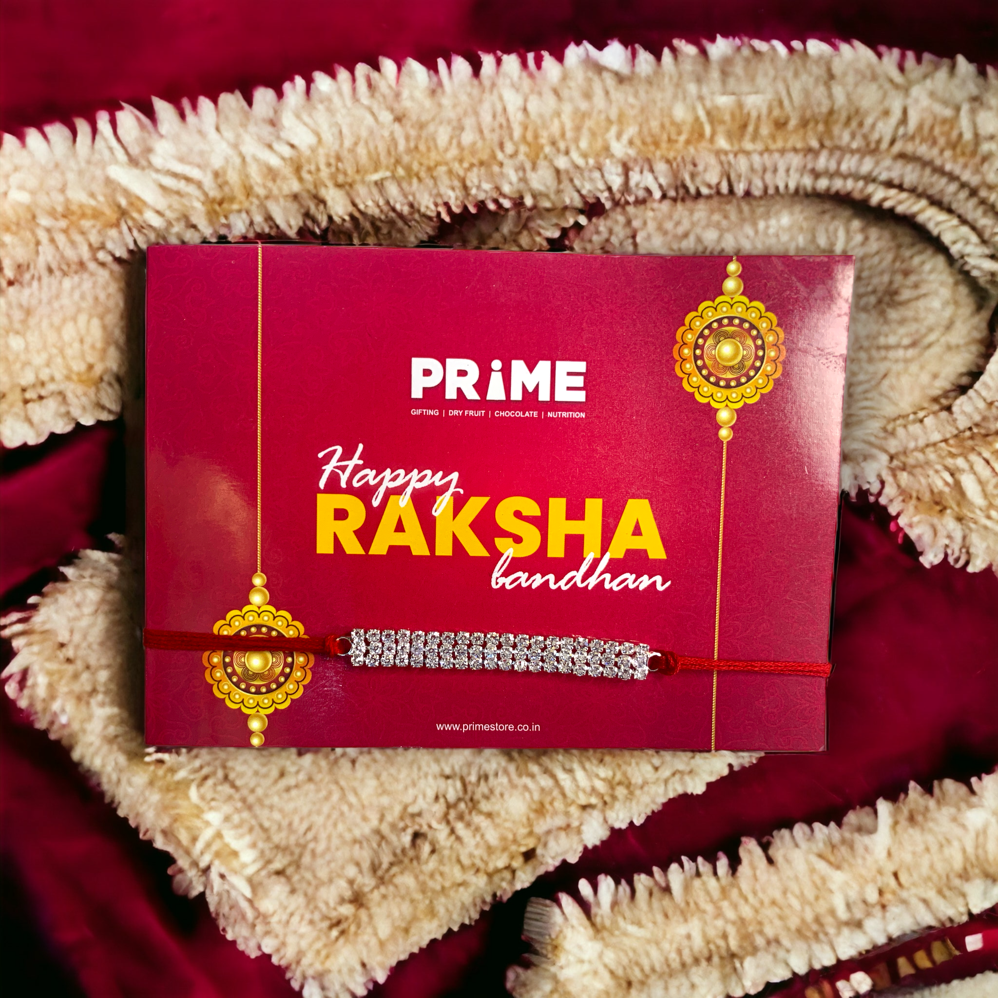 "Dazzling Birthstones" Rakhi