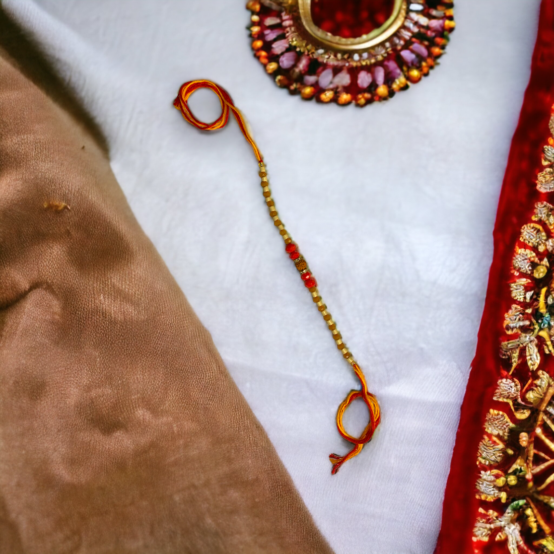 "Classic Adornments" Rakhi