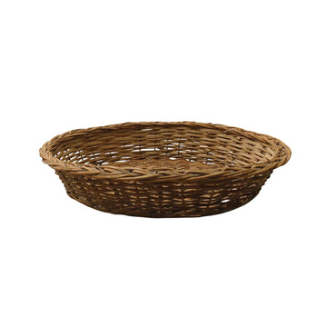 Handcrafted Oval Wicker Basket For Fruits and Breads