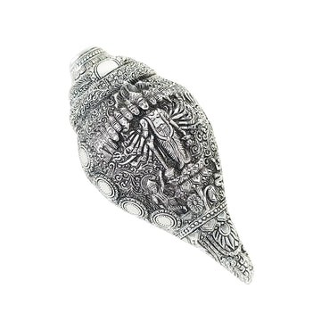 Divine Lord Vishnu Mahaavtara Carved Shankh