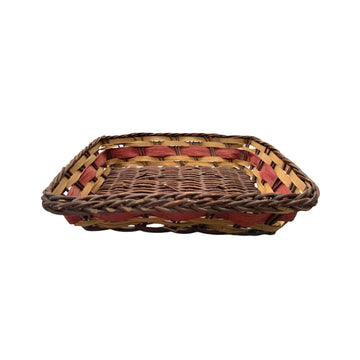 Handcrafted Rectangular Woven Multipurpose Basket For Storage & Serving