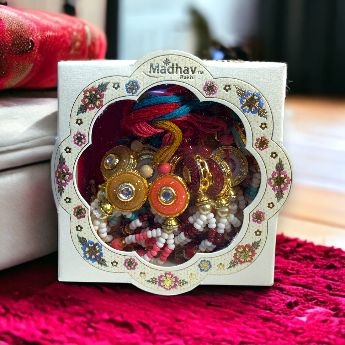 "Bhabhi's Blessing" Lumba Rakhi Set