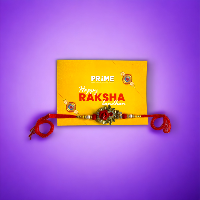 Traditional Rakhi With Card