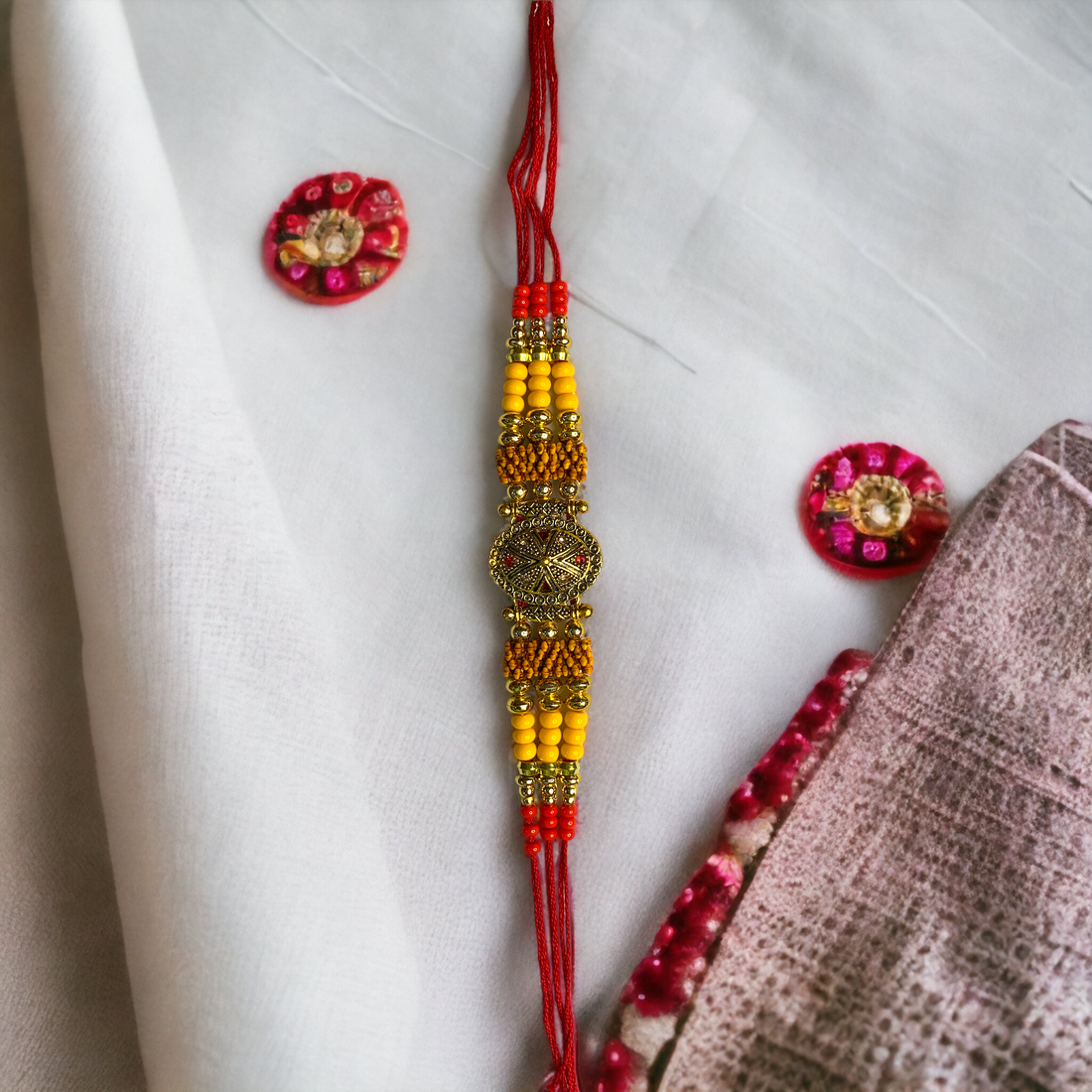 "Traditional Elegance" Rakhi