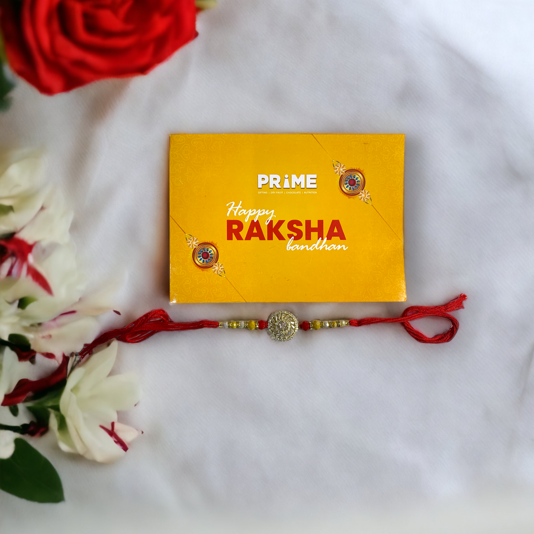 "Sparkling Stone Embrace" Rakhi