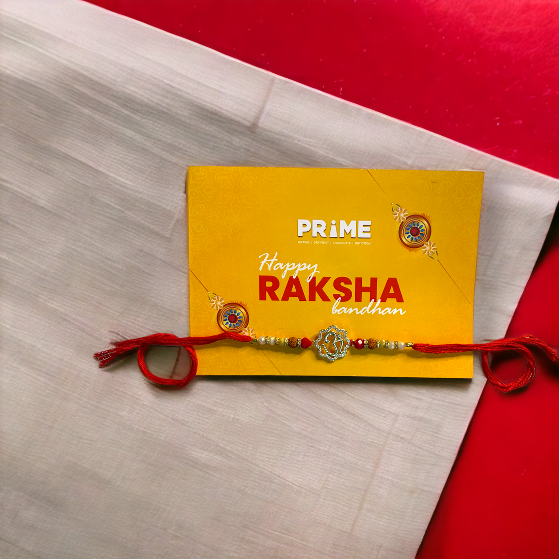 "Om Blessings Stone" Rakhi