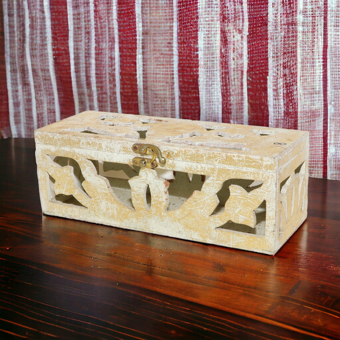 Rectangle Laser Designer Wooden Box