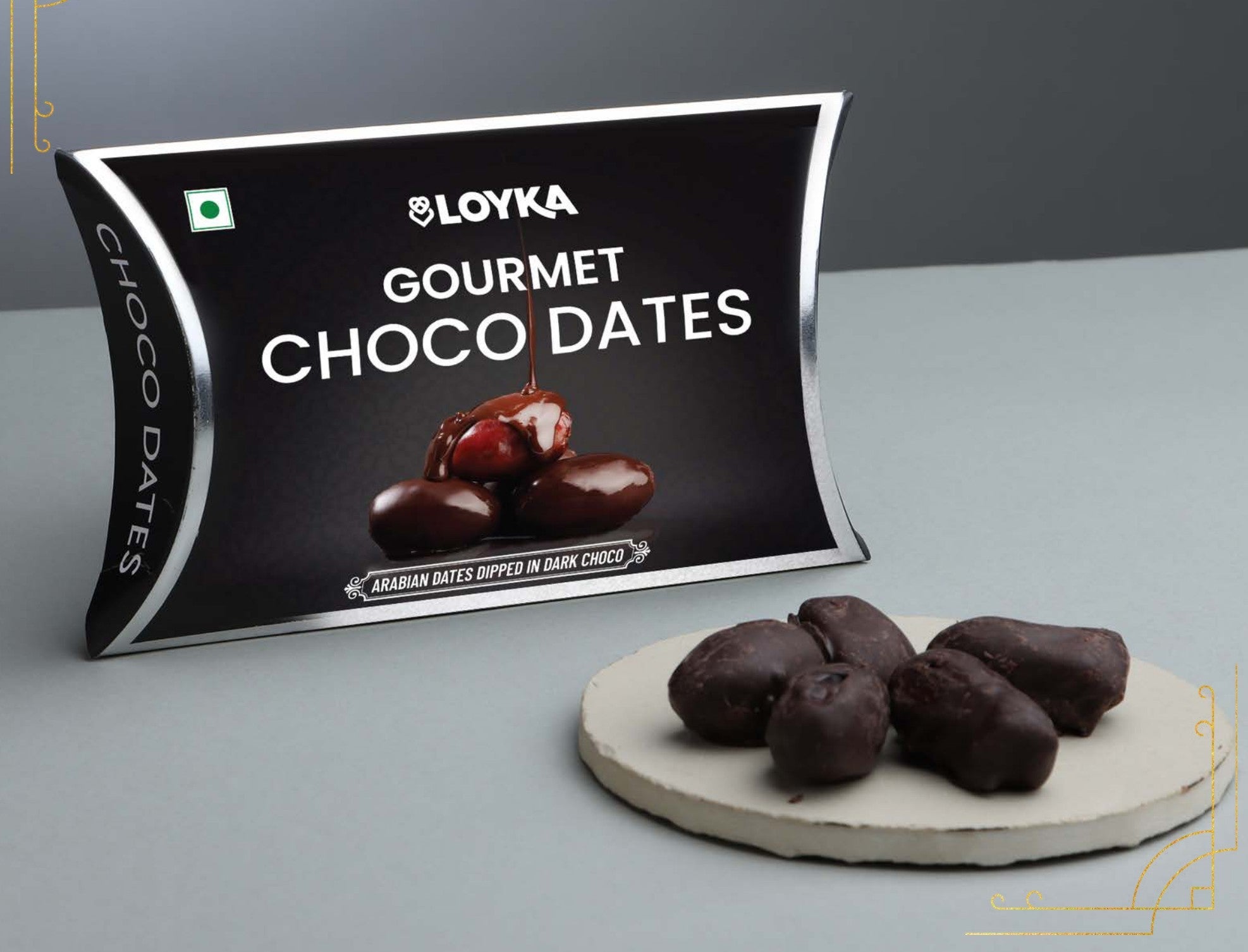 Loyka Gourmet Choco Dates 48g