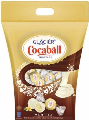 Glacier Cocoball Traffles Vanilla Chocolate 200g