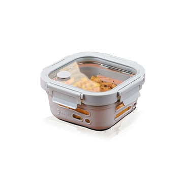 Glasafe Fresh Grip Glass Medium Size Tiffin Box