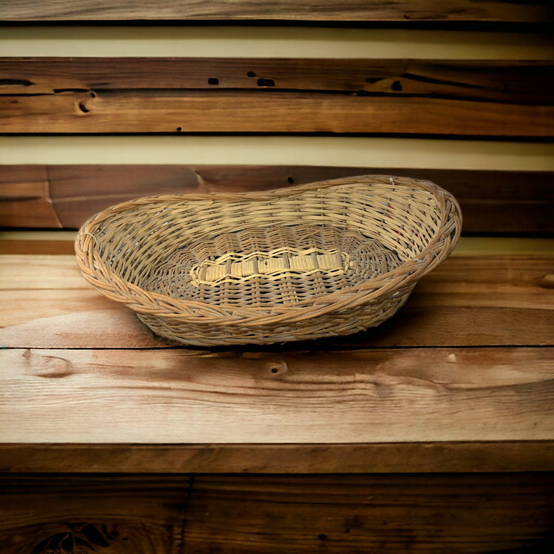 Oval Rattan Bamboo Basket