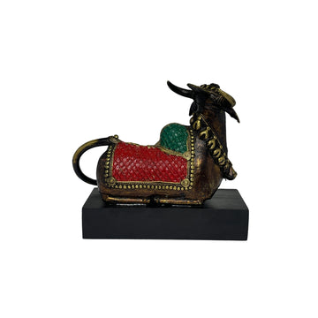 Ethnic Nandi Idol for Pooja Room Office & Gifting
