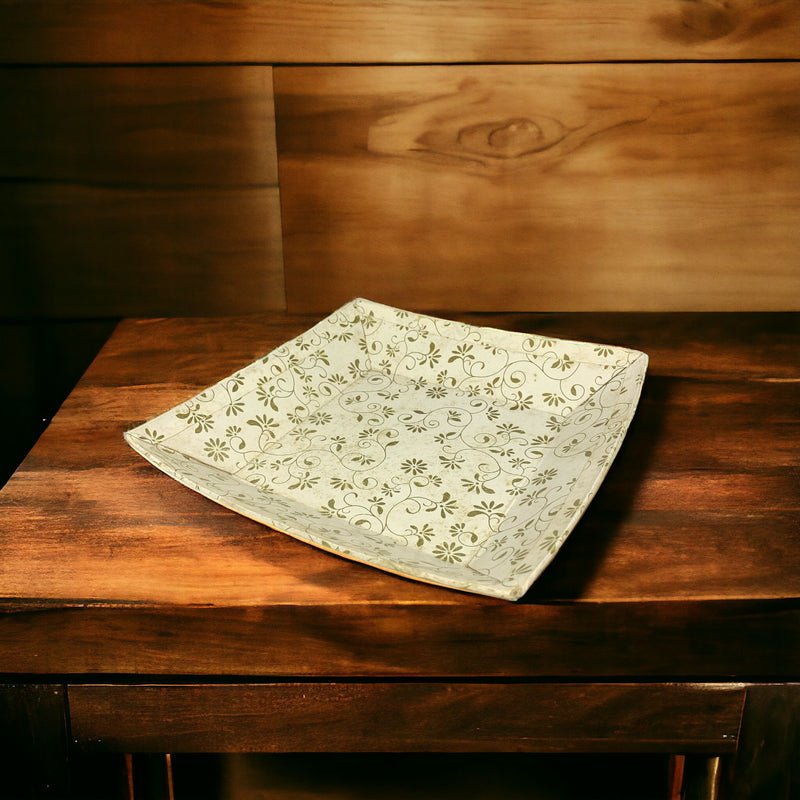 Square Hard Paper Gift Tray