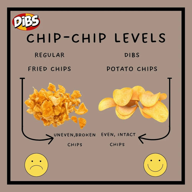 Dibs Stacks Potato Crisps Stackable Chips Ketchup Flavour 45g