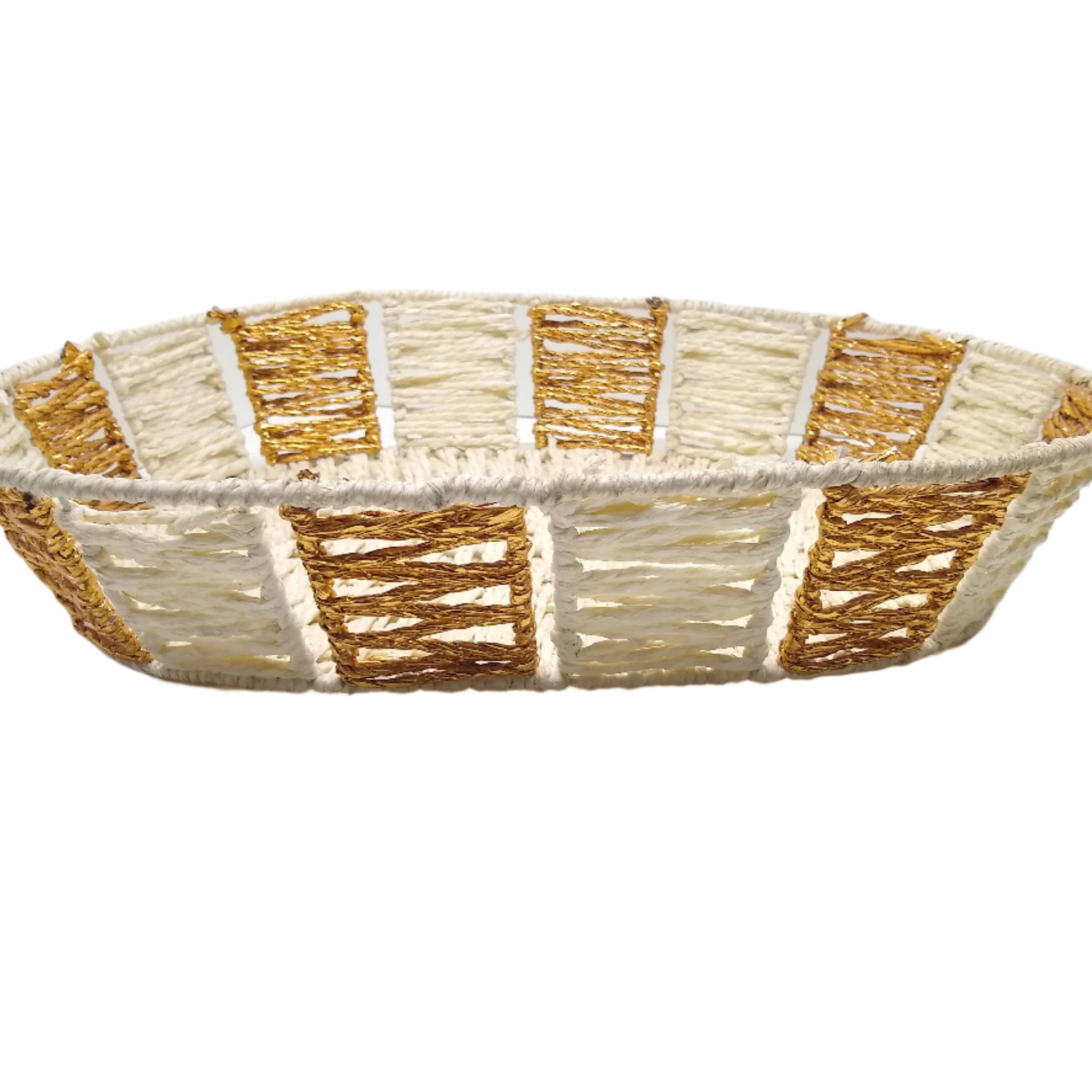 Decorative Jute Snack Tray