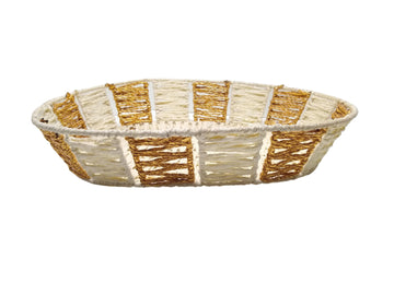 Decorative Jute Snack Tray