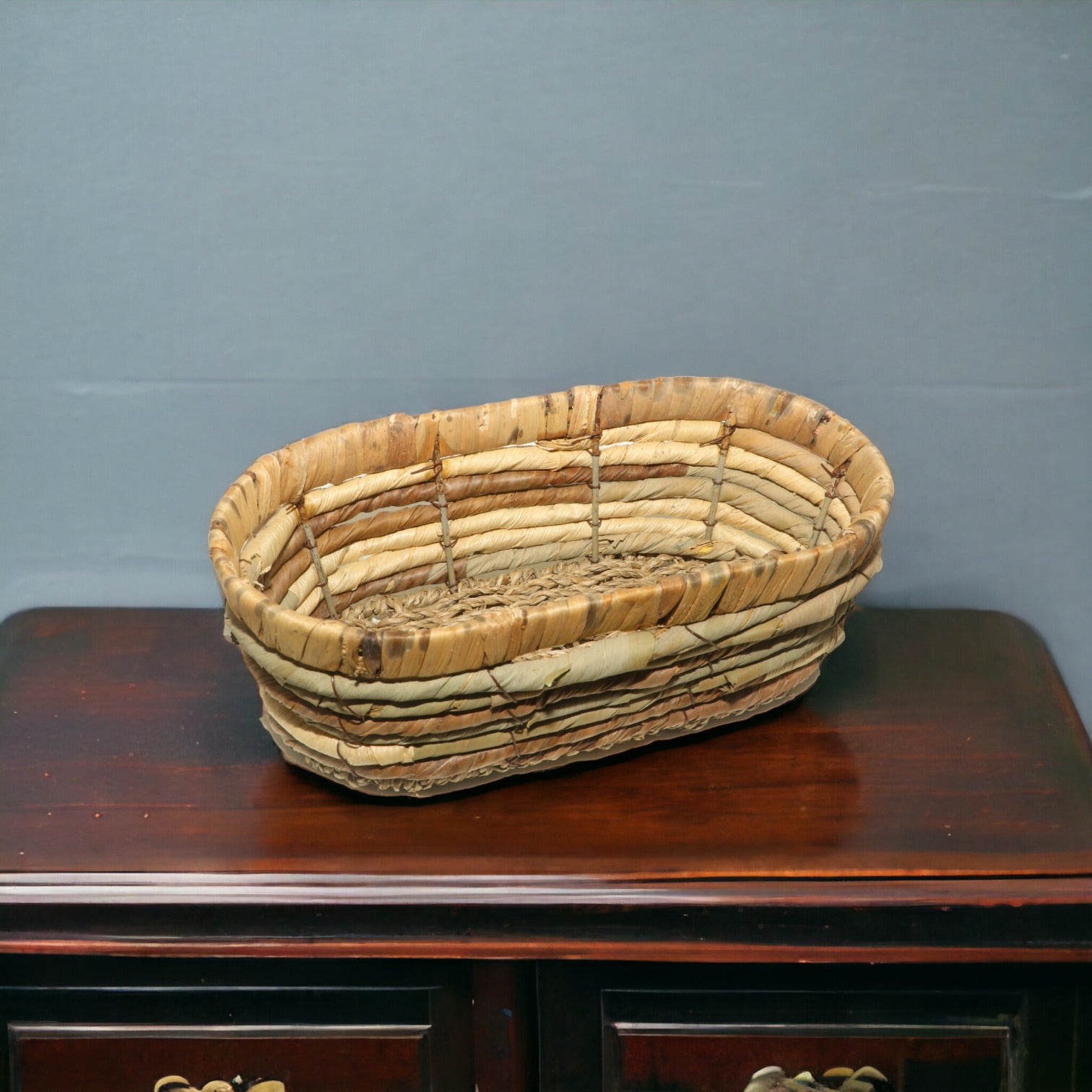 Oval Shape Canoe Basket