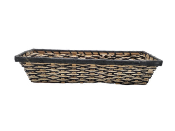 Two Tone Rectangular Storage Basket