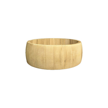 Natural Wooden Basket Bowl