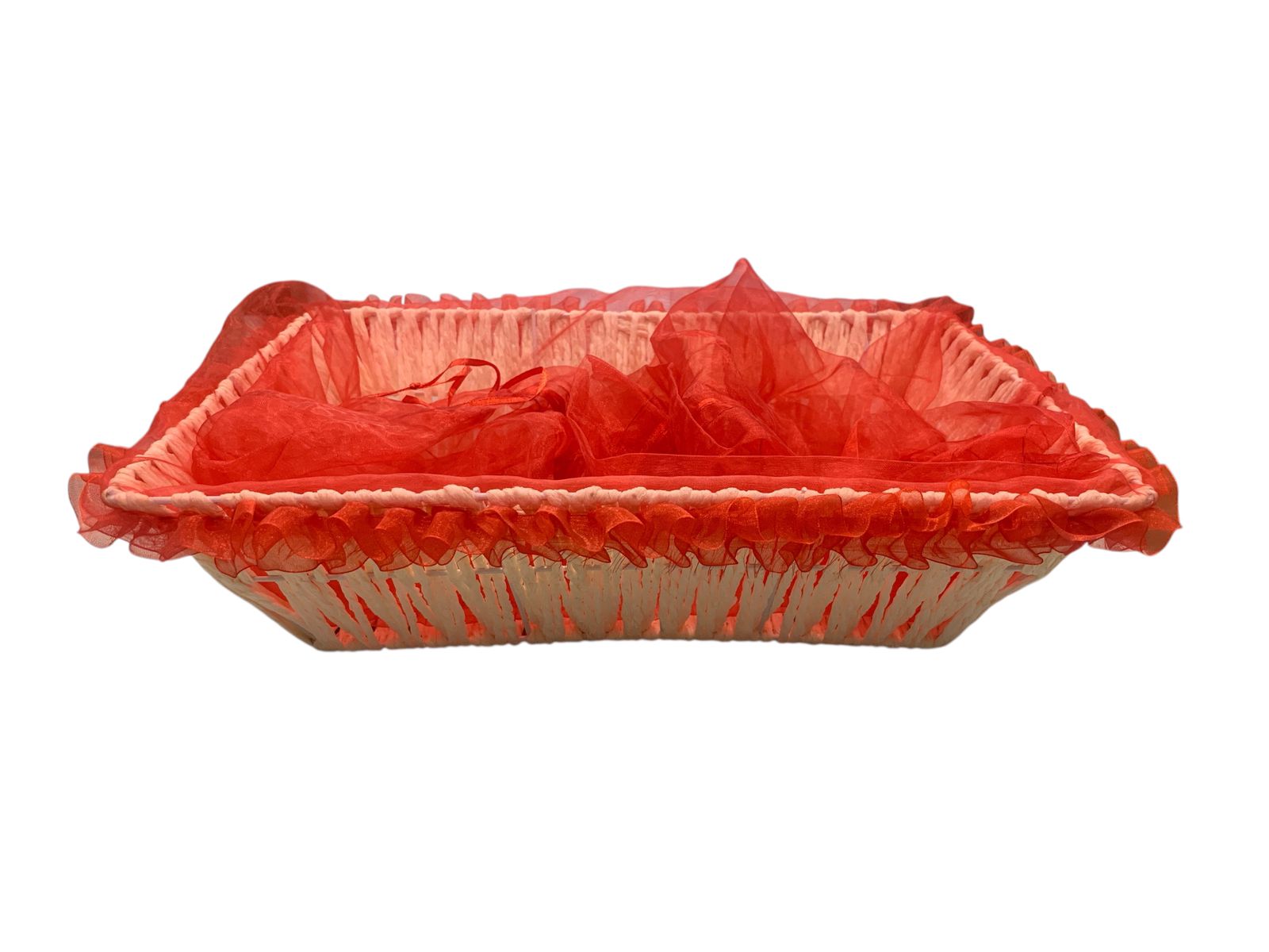 Rectangular Soft Pastel Hamper Gift Basket