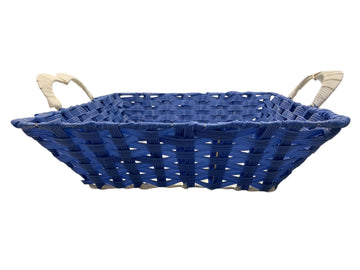 Coral Charm Handwoven Storage Basket