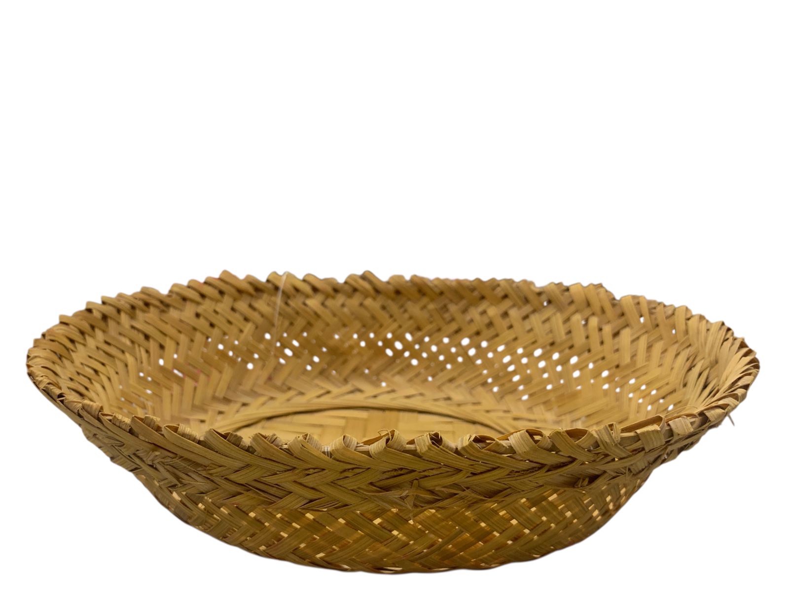 Natural Handwoven Oval Basket