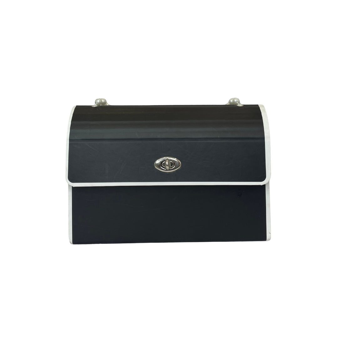 Handbag Style Rigid Paper Box with Metal Lock