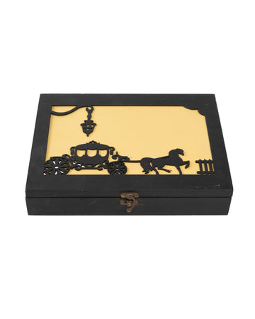 Silhouette Art Wooden Box