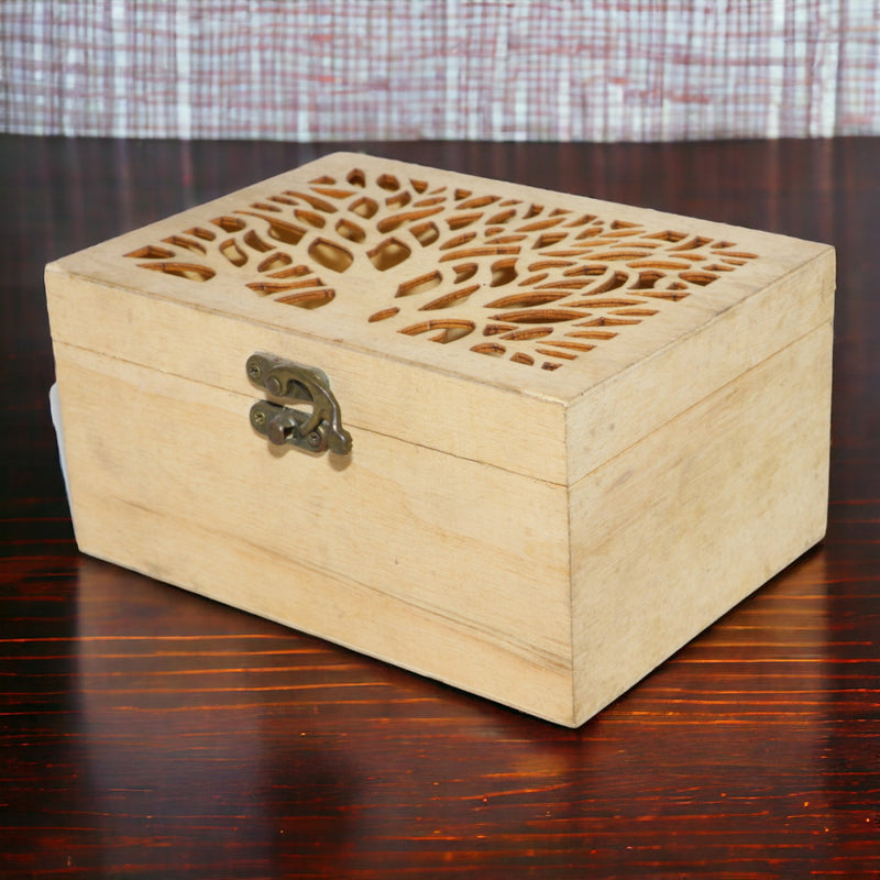 Rectangle Wooden Brown Box