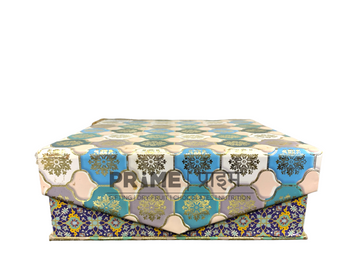 Moroccan Tile Print 4 Compartment Rigid Box