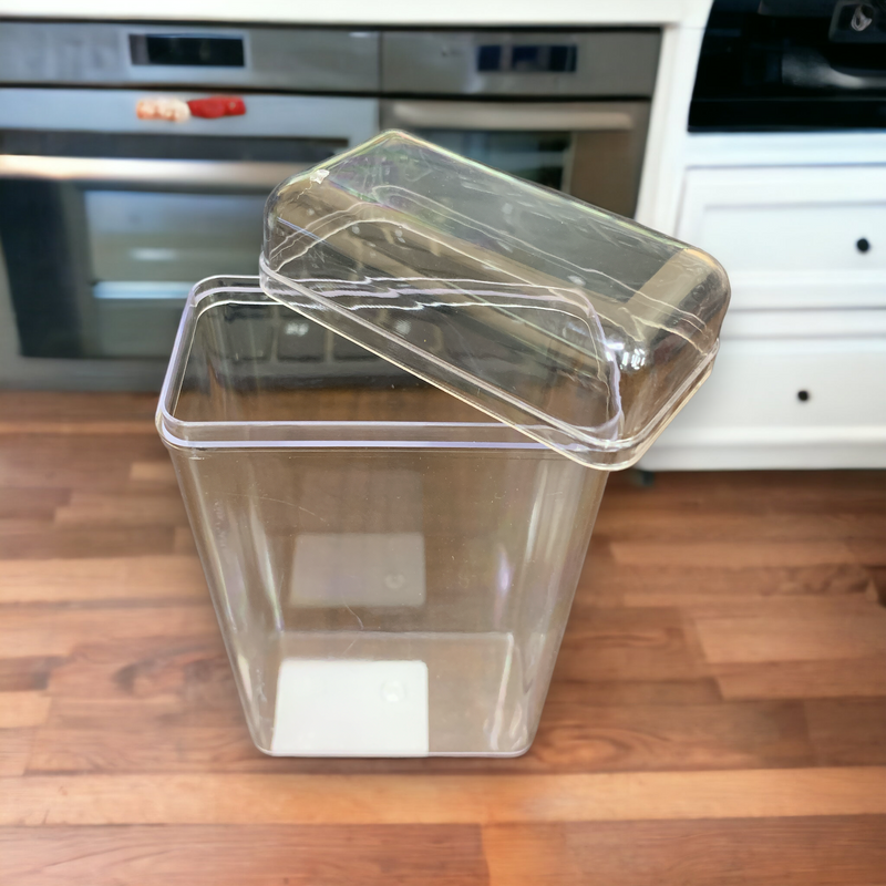 Transparent Tic Tac Crystal Jar (14cmx7.5cmx4 cm): 1 Nos