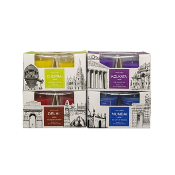 City Series Travel Scented Candle Gift Set