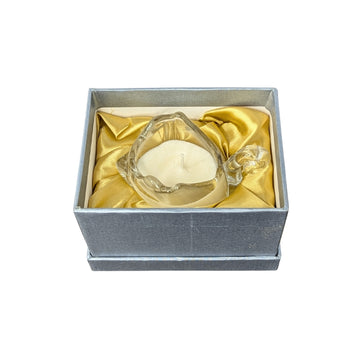 Elegant Glass Candle Holder Gift Set