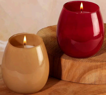 Premium Glass Jar Scented Candle (Set of 2)