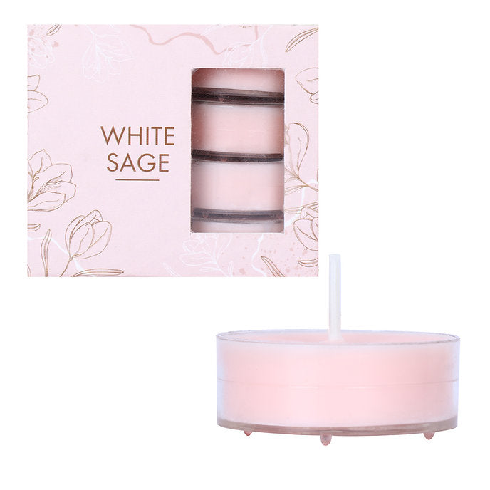 AROMATIC SOY SCENTED TEA LIGHT CANDLES SET OF 16 PCs