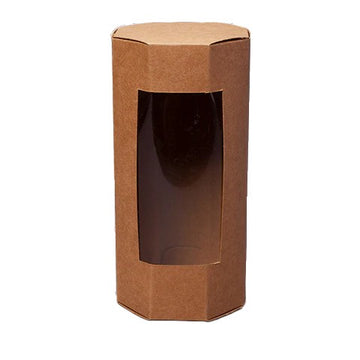 Hexagonal Kraft Bakery Box