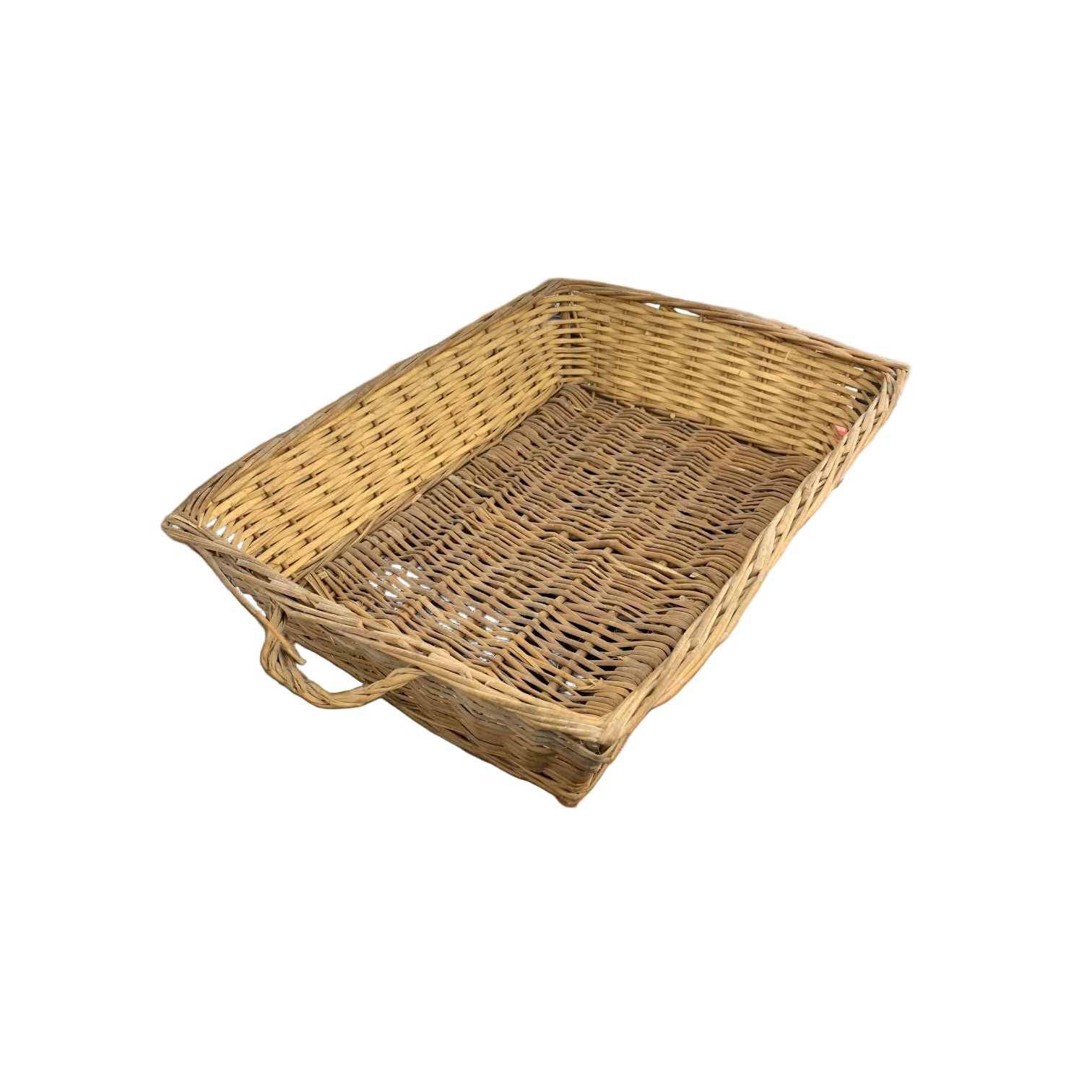 Rectangular Handwoven Rattan Storage Basket