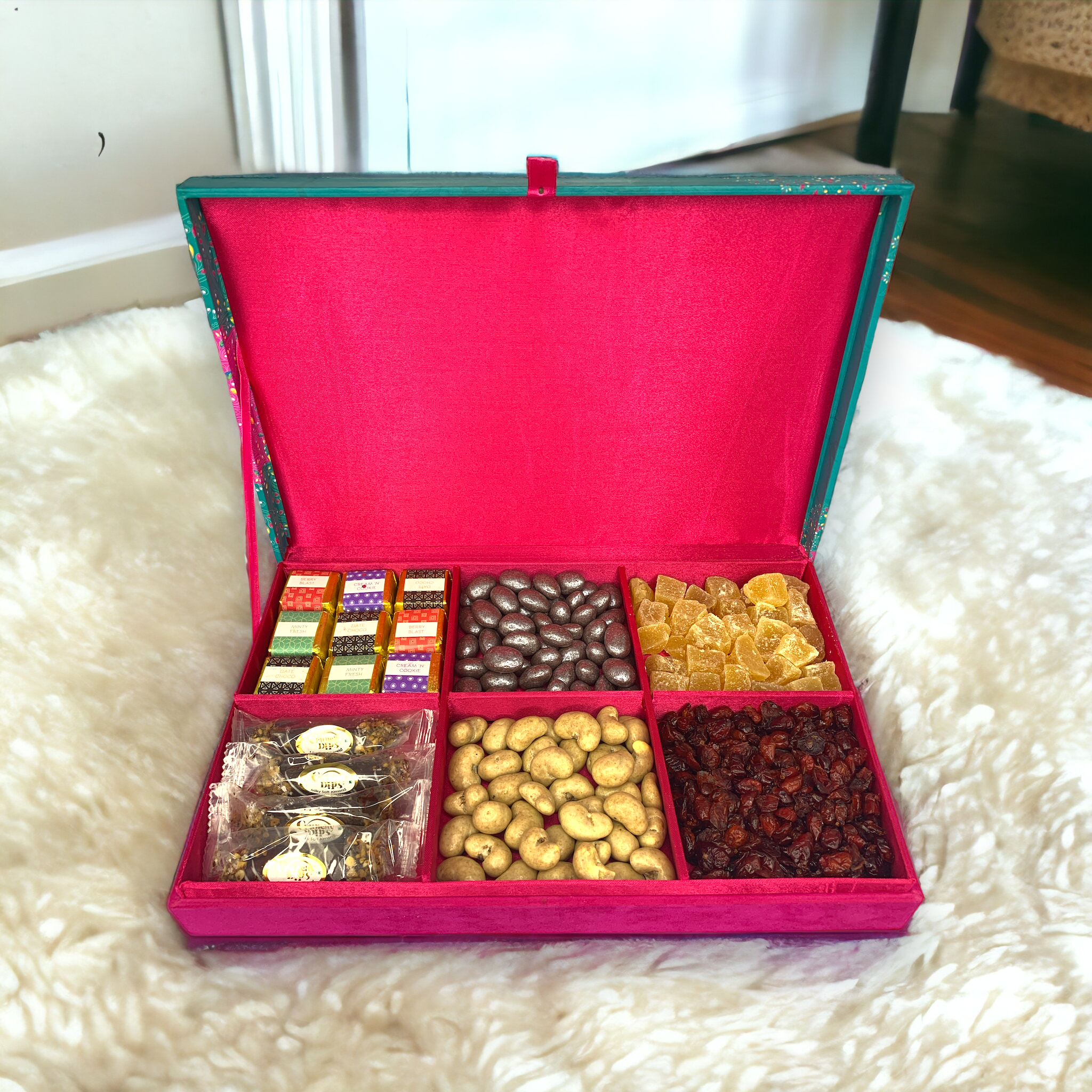 Joyful Surprises Box with Chocolates & Dryfruits