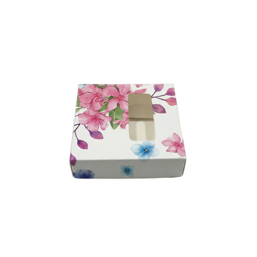 Floral Blossom Small Box With Window