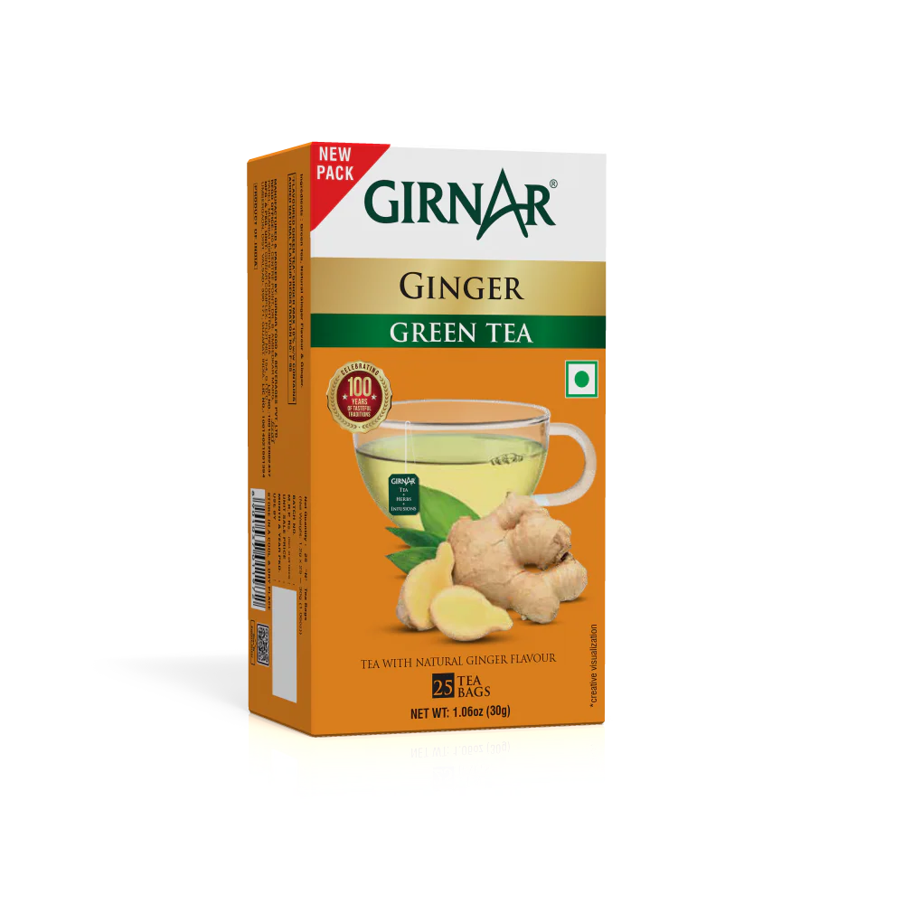 GIRNAR Green Tea 36 Sachet Pack Collection