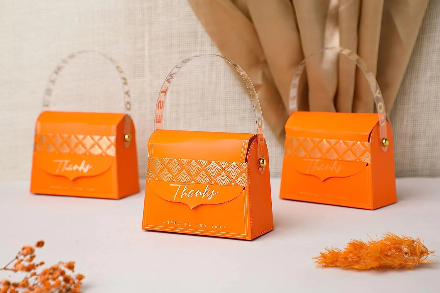 Handbag Shape Foldable Chocolate Box